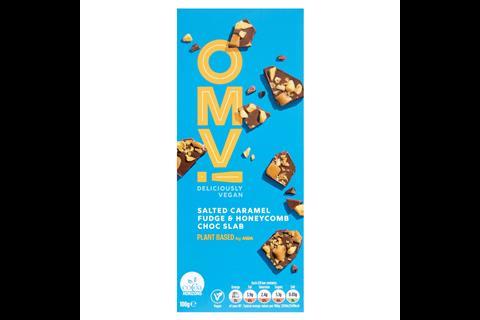 OMV! Salted Caramel Fudge & Honeycomb Choc Slab